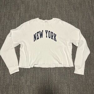 Brandy Melville long sleeve #sweater #cropped #brandy
